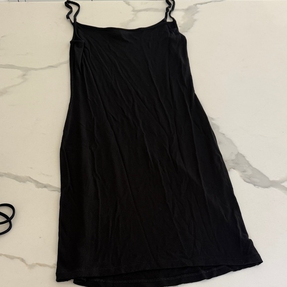 SKIMS Dresses & Skirts - SKIMS Black Mini Slip Dress